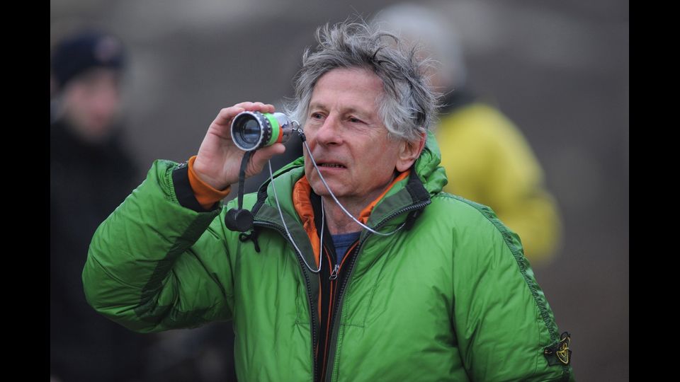 Polanski durante le riprese del film The Ghost (2010)&nbsp;