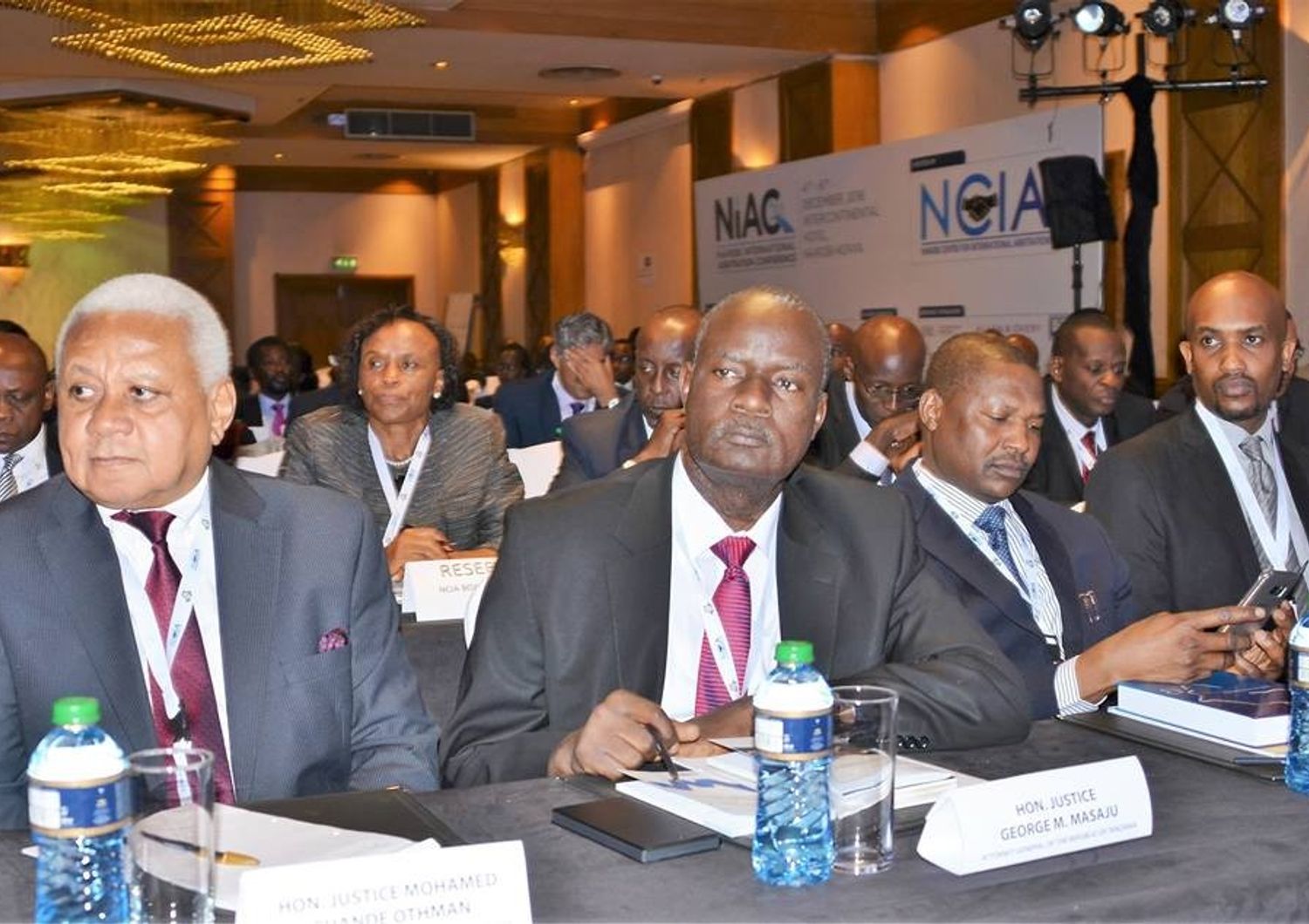&nbsp;Inaugurazione NCIA Nairobi Centre for International Arbitration (foto dal profilo &nbsp;Fb Attorney General Kenya)