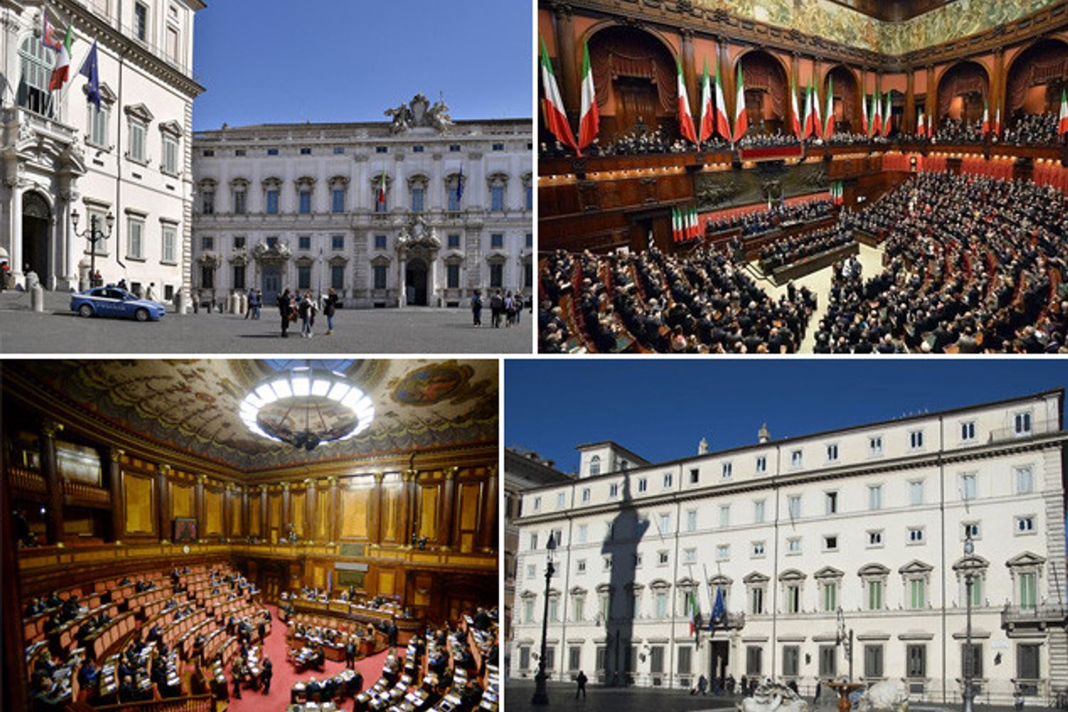 quirinale, camera, senato, palazzo chigi&nbsp;
