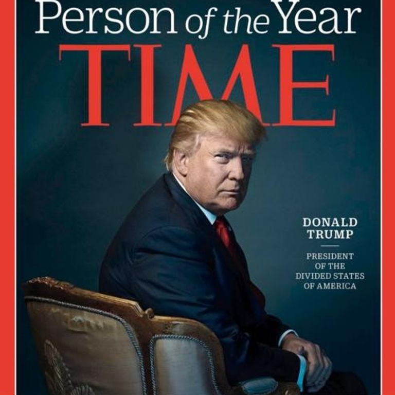 &nbsp;Trump copertina Time