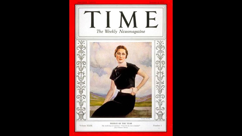 1936, Wallis Simpson, duchessa di Windsor. E' stata la moglie di Edoardo VIII che per lei abdic&ograve; al trono d'Inghilterra in favore del fratello Giorgio  (ilpost.it)&nbsp;