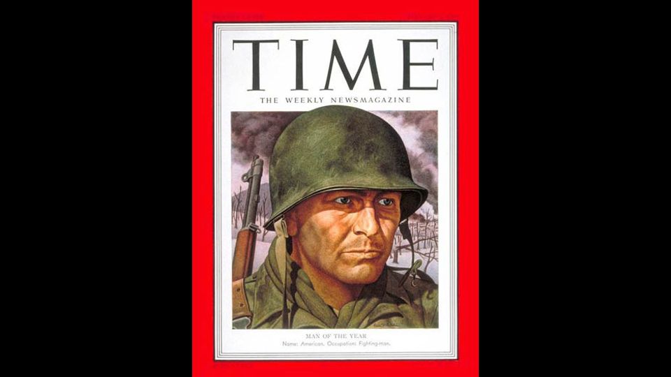 1950  - Il soldato americano, in rappresentanza delle truppe impiegate nella Guerra di Corea. E' la prima scelta &quot;simbolica&quot; &nbsp;