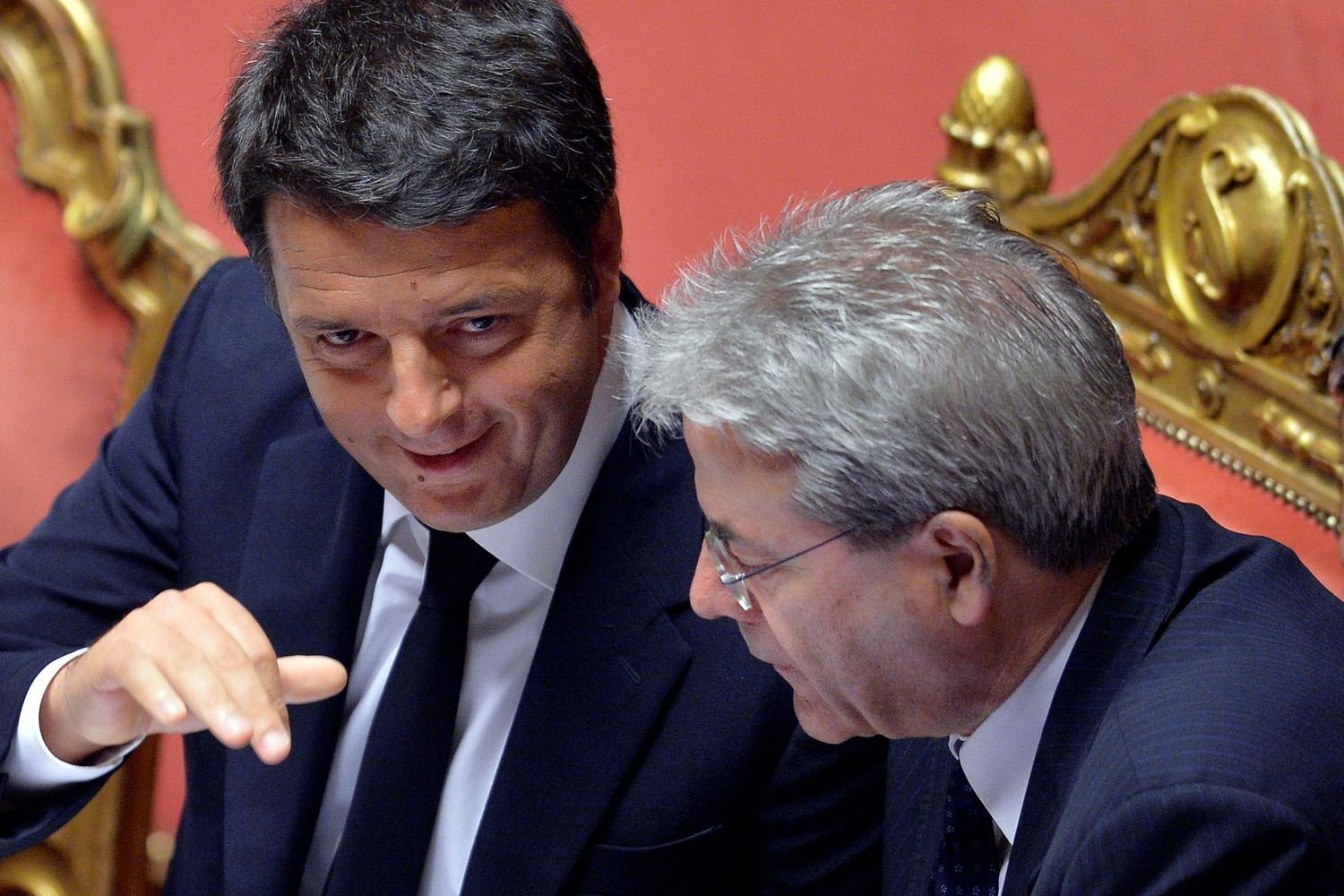 &nbsp;Renzi Gentiloni (imago)