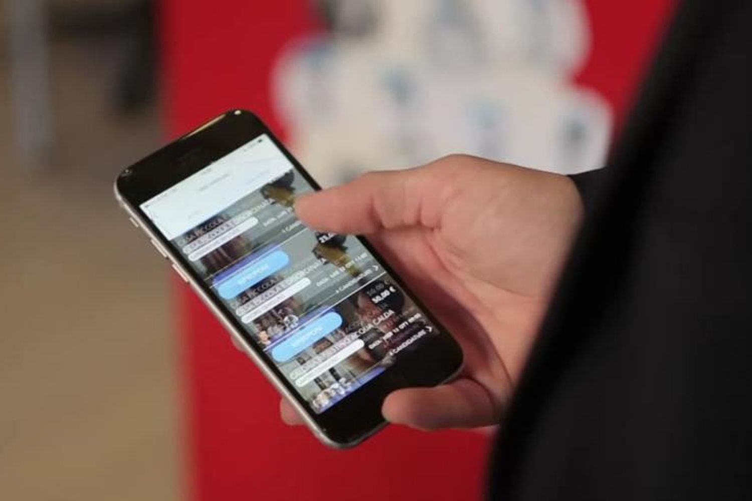 &nbsp;Vicker app per smartphone