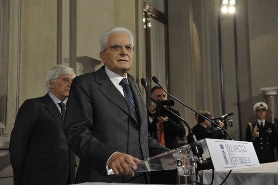 &nbsp; Consulatazioni, Sergio Mattarella al Quirinale (agf)