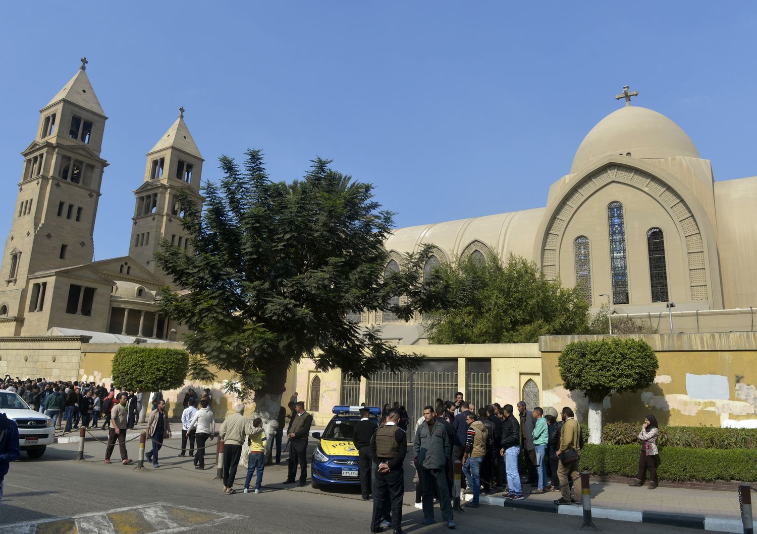 attentato cattedrale copta di San Marco nel quartiere Al Abasiya, nel Cairo, Egitto(afp)&nbsp;