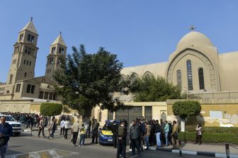 attentato cattedrale copta di San Marco nel quartiere Al Abasiya, nel Cairo, Egitto(afp)&nbsp;