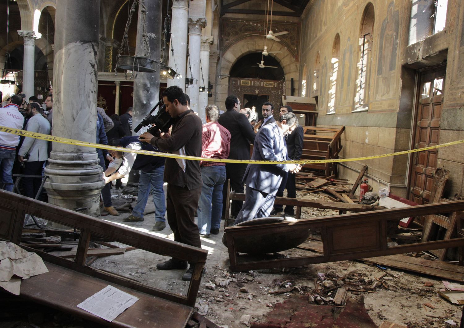 &nbsp; Attentato, strage cristiani, Cairo, Egitto (Afp)&nbsp;