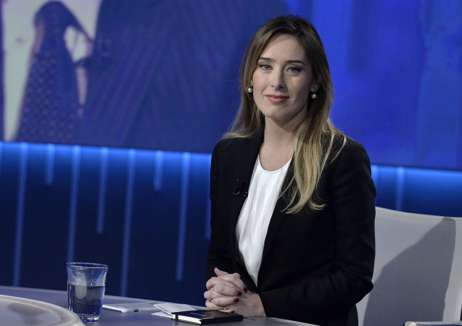 Sottosegretario presidenza del Consiglio: Maria Elena Boschi con Renzi ministro alle Riforme Costituzionali e ai Rapporti con il Parlamento (foto Imagoeconomica)