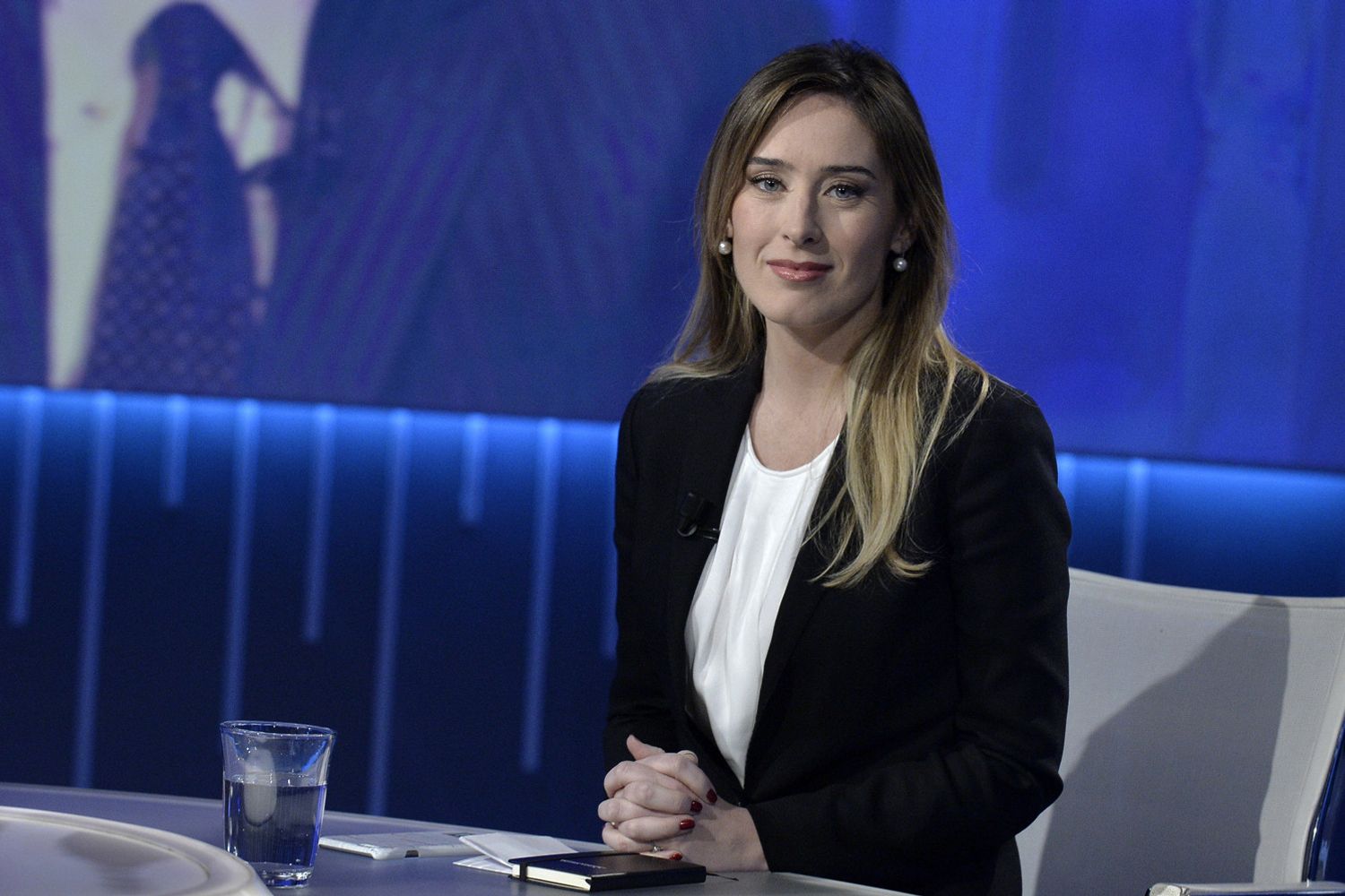 Sottosegretario presidenza del Consiglio: Maria Elena Boschi con Renzi ministro alle Riforme Costituzionali e ai Rapporti con il Parlamento (foto Imagoeconomica)