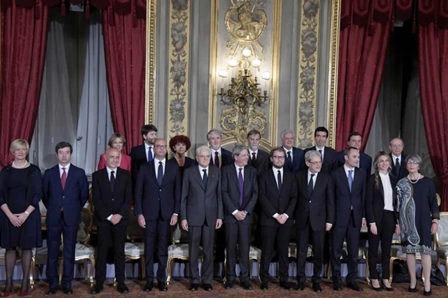 &nbsp;Gentiloni premier ministri nuovo governo (afp)