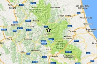 Forte scossa ad Amatrice, sciame sismico nel centro Italia