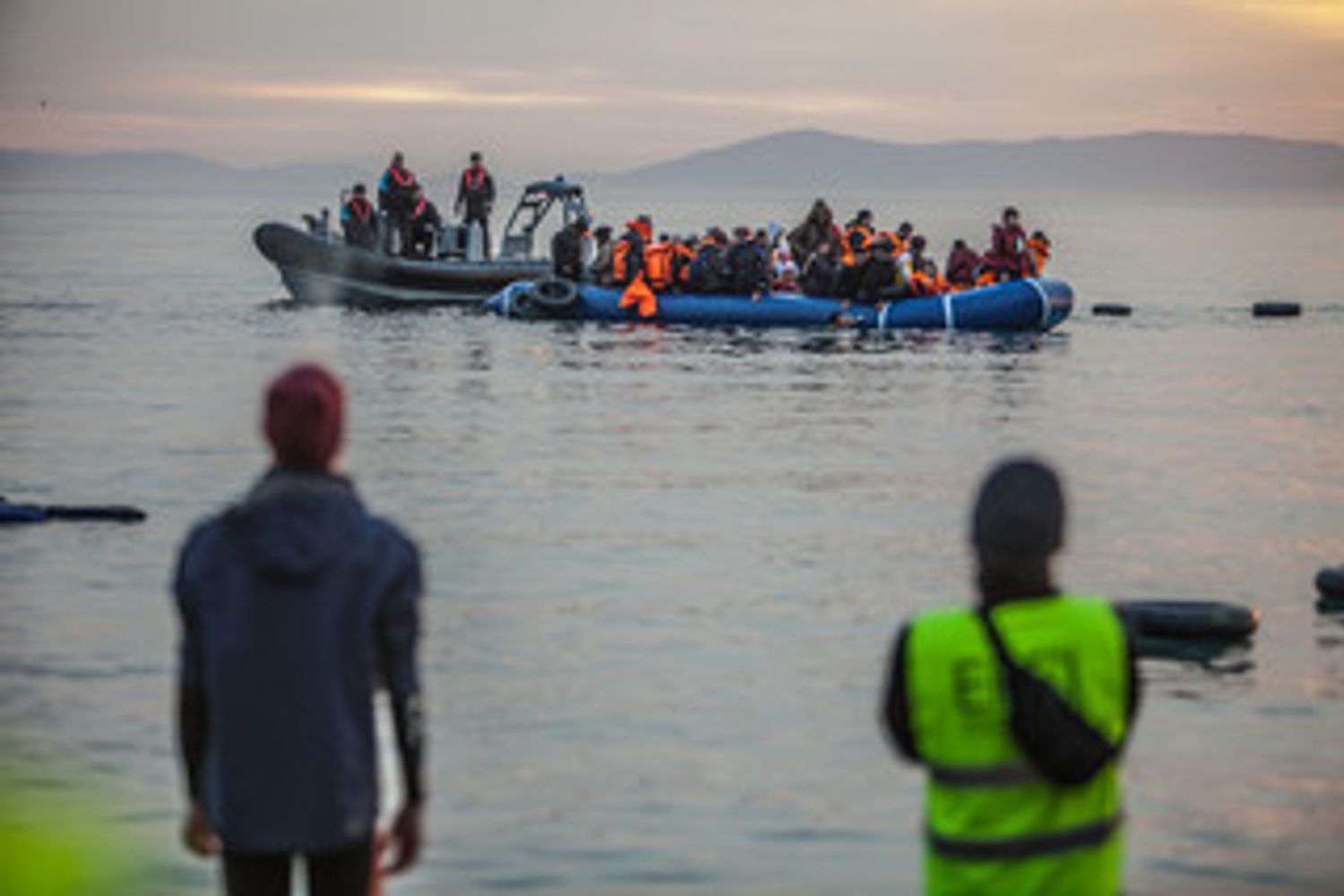 &nbsp; Migranti (foto Oxfam)