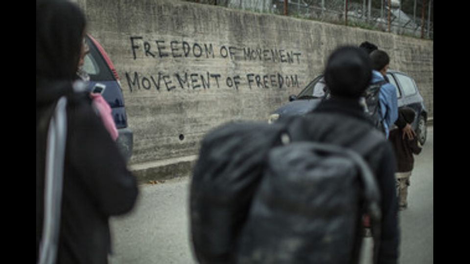 &nbsp;Migranti (foto Oxfam)