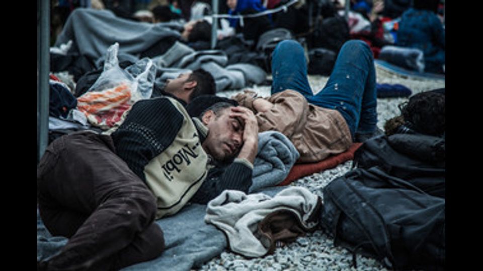 &nbsp;Migranti (foto Oxfam)