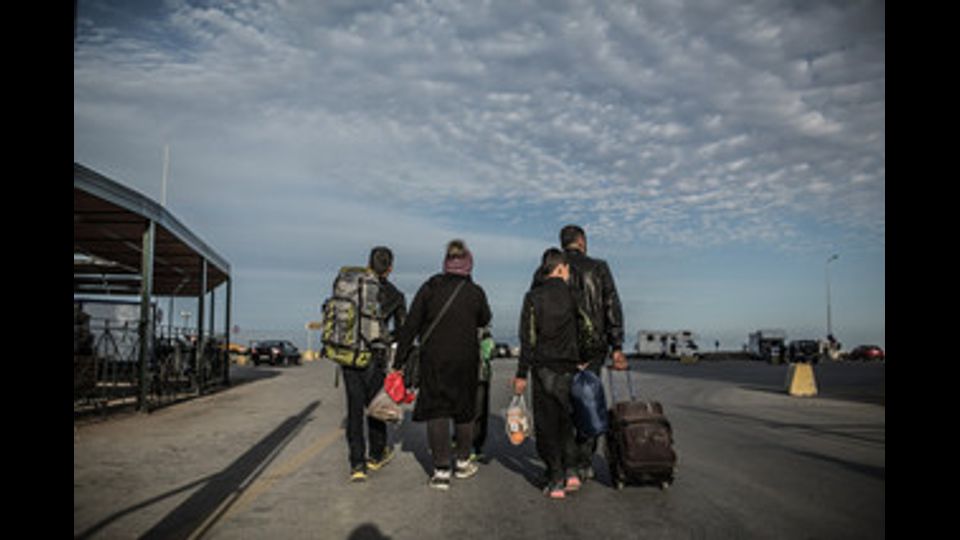 &nbsp;Migranti (foto Oxfam)