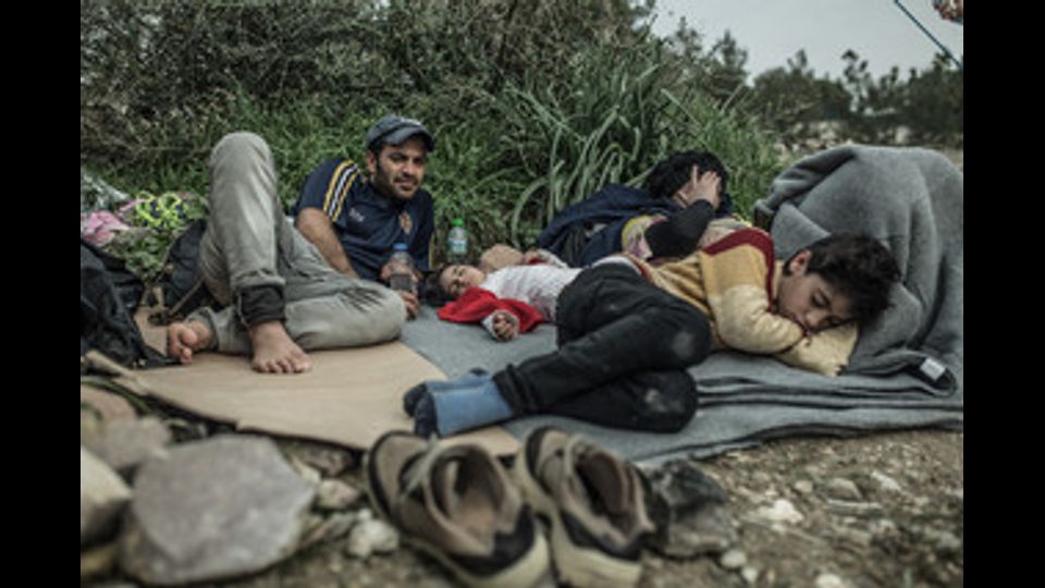 &nbsp;Migranti (foto Oxfam)