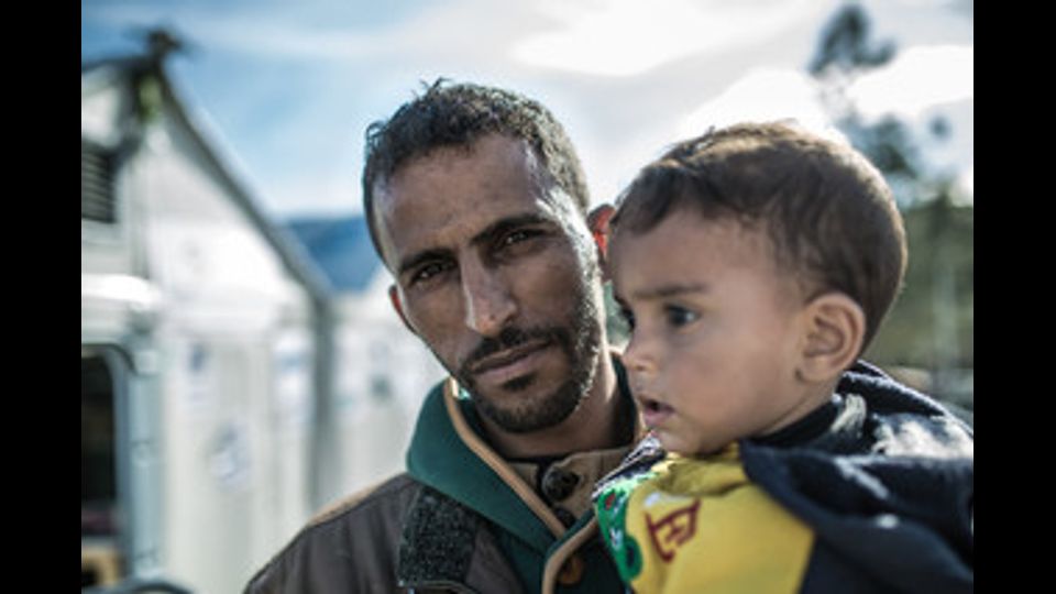 &nbsp;Migranti (foto Oxfam)