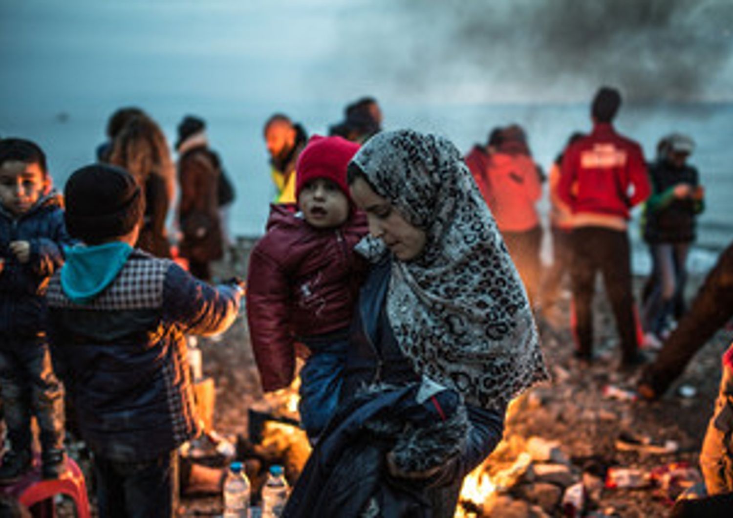 &nbsp;Migranti (foto Oxfam)