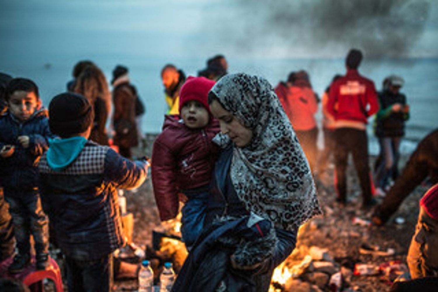 &nbsp;Migranti (foto Oxfam)