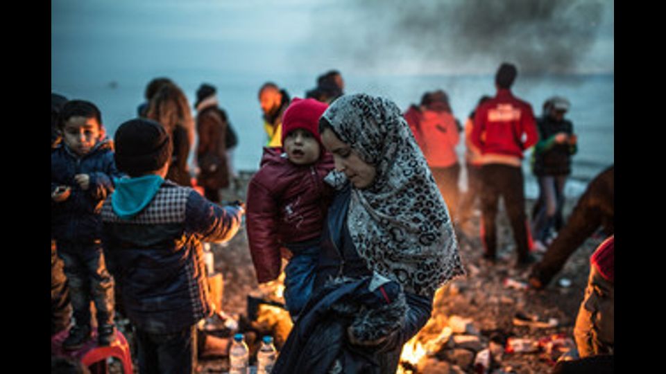&nbsp;Migranti (foto Oxfam)