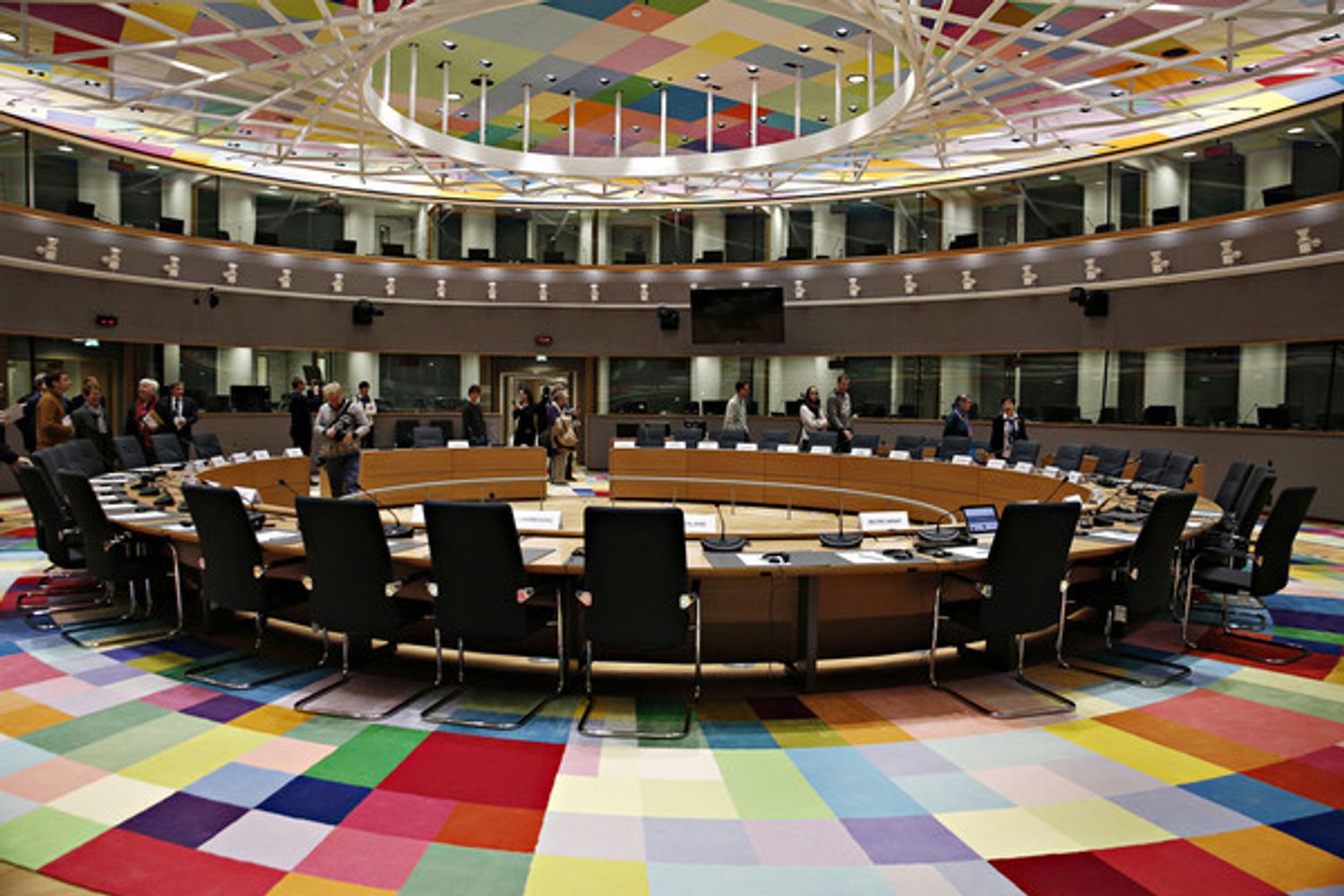 sala del consiglio europeo (Afp)&nbsp;