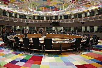 sala del consiglio europeo (Afp)&nbsp;