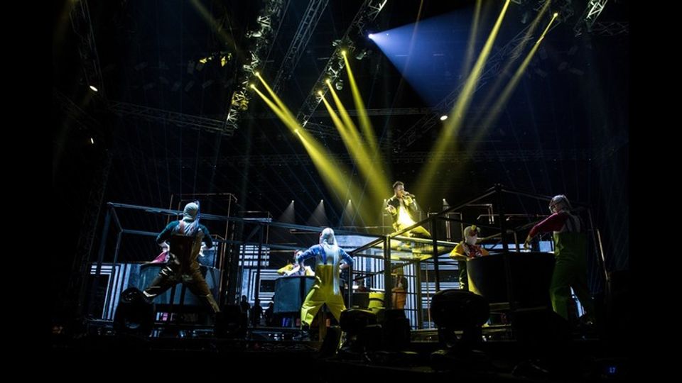 &nbsp;Un momento della finale di X Factor (Credit Sky)