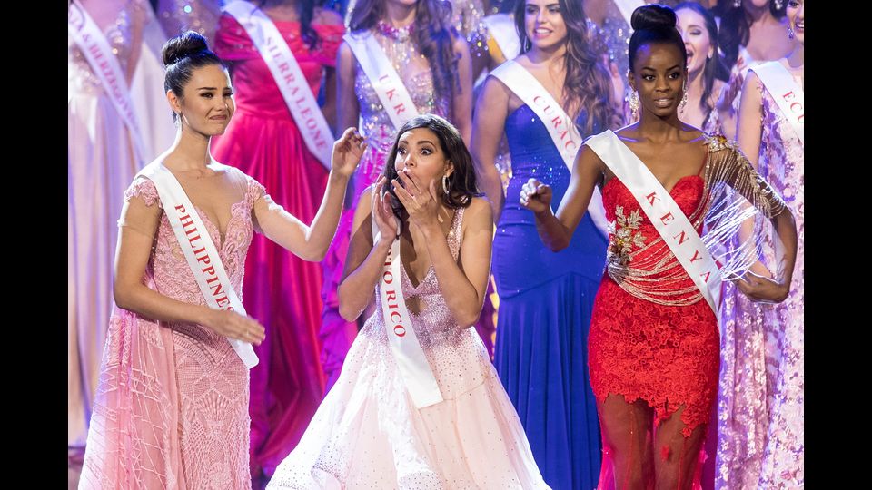E' la 19enne portoricana Stephanie Del Valle la nuova Miss Mondo. (Foto Afp)