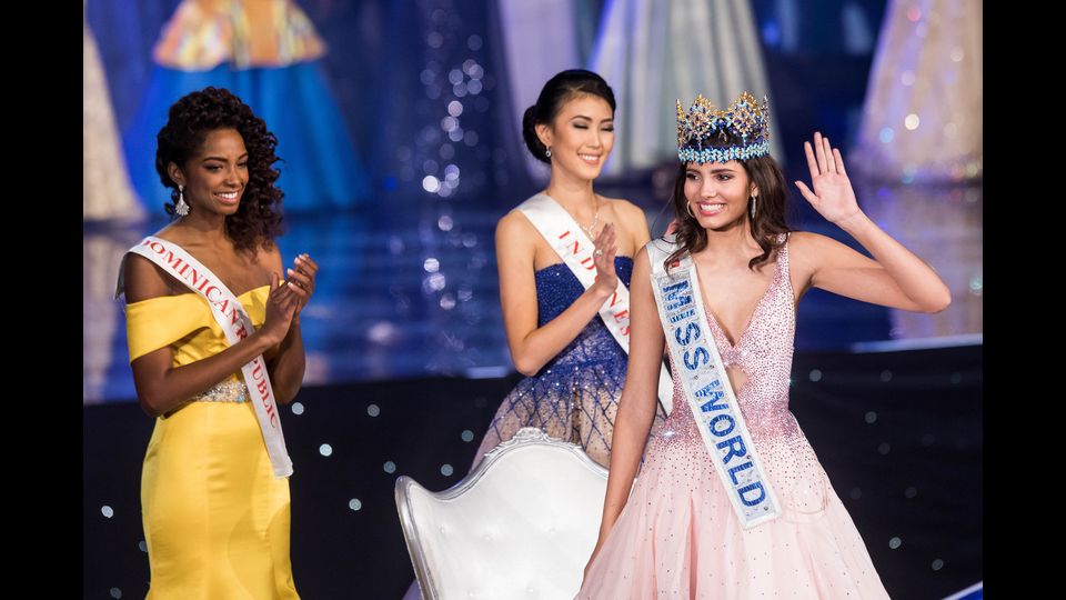 &quot;E' un onore e una grande responsabilit&agrave; rappresentare&quot; i Caraibi, ha sottolineato un'emozionata Stephanie. (Afp)