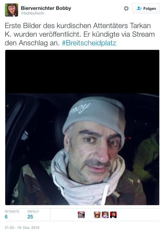 &quot;Ecco l'attentatore di Berlino&quot;, ma &egrave; una bufala