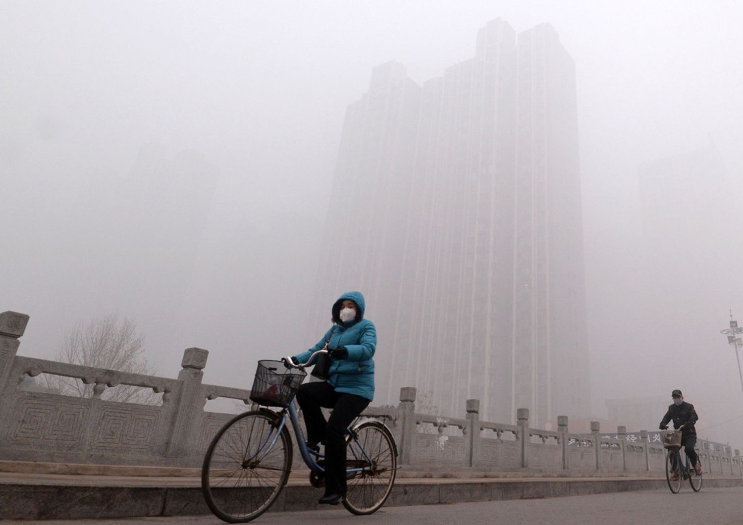 Cappa di smog soffoca le grandi citta' della Cina (Afp) &nbsp;