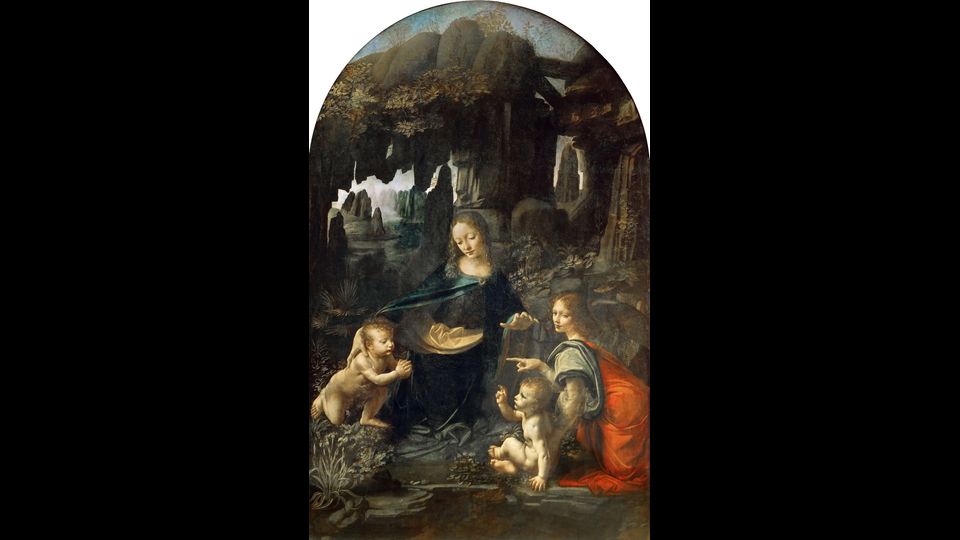 &nbsp;La prima versione della Vergine delle Rocce &egrave; un dipinto a olio su tavola trasportato su tela (199x122 cm) realizzato tra il 1483-1486 e conservato nel Mus&eacute;e du Louvre di Parigi