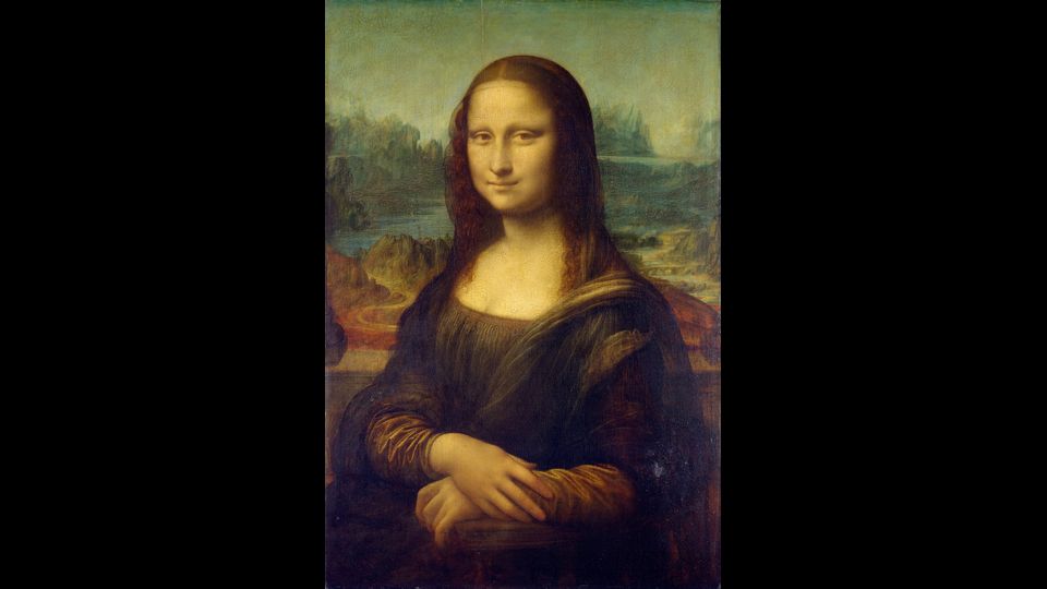 Gioconda, (nota anche come Monna Lisa): olio su tavola di pioppo (77 cm&times;53 cm), realizzata tra il 1503-1506 circa, e conservata nel Museo del Louvre di Parigi. Opera iconica ed enigmatica, si tratta sicuramente del ritratto pi&ugrave; celebre della storia, nonch&eacute; di una delle opere d'arte pi&ugrave; note in assoluto&nbsp;