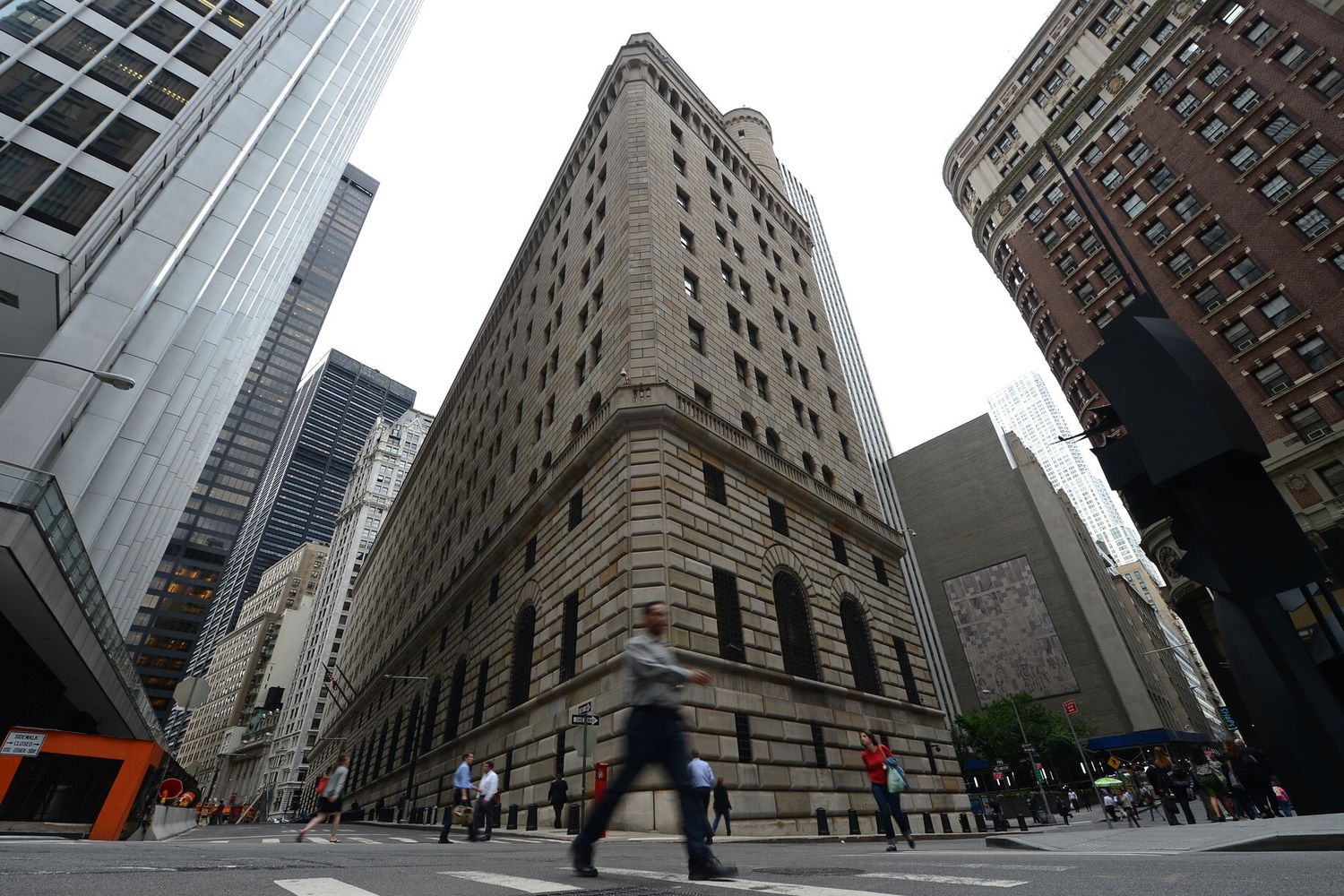 Federal Reserve NY (foto Afp)