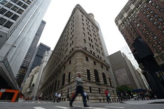 Federal Reserve NY (foto Afp)