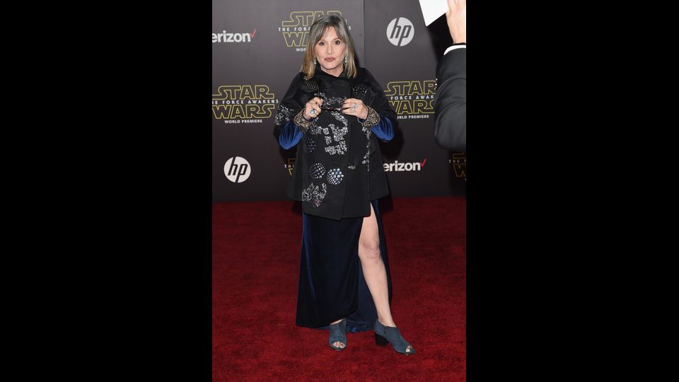 Carrie Fischer (foto Afp) &nbsp;