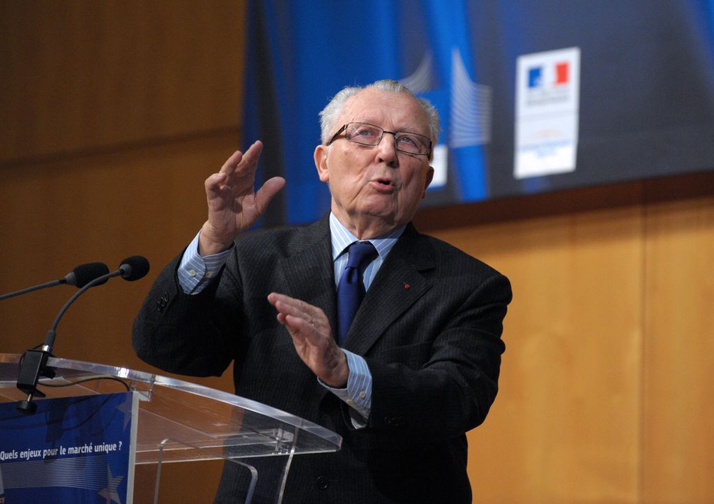 Jacques Delors (foto Afp)&nbsp;