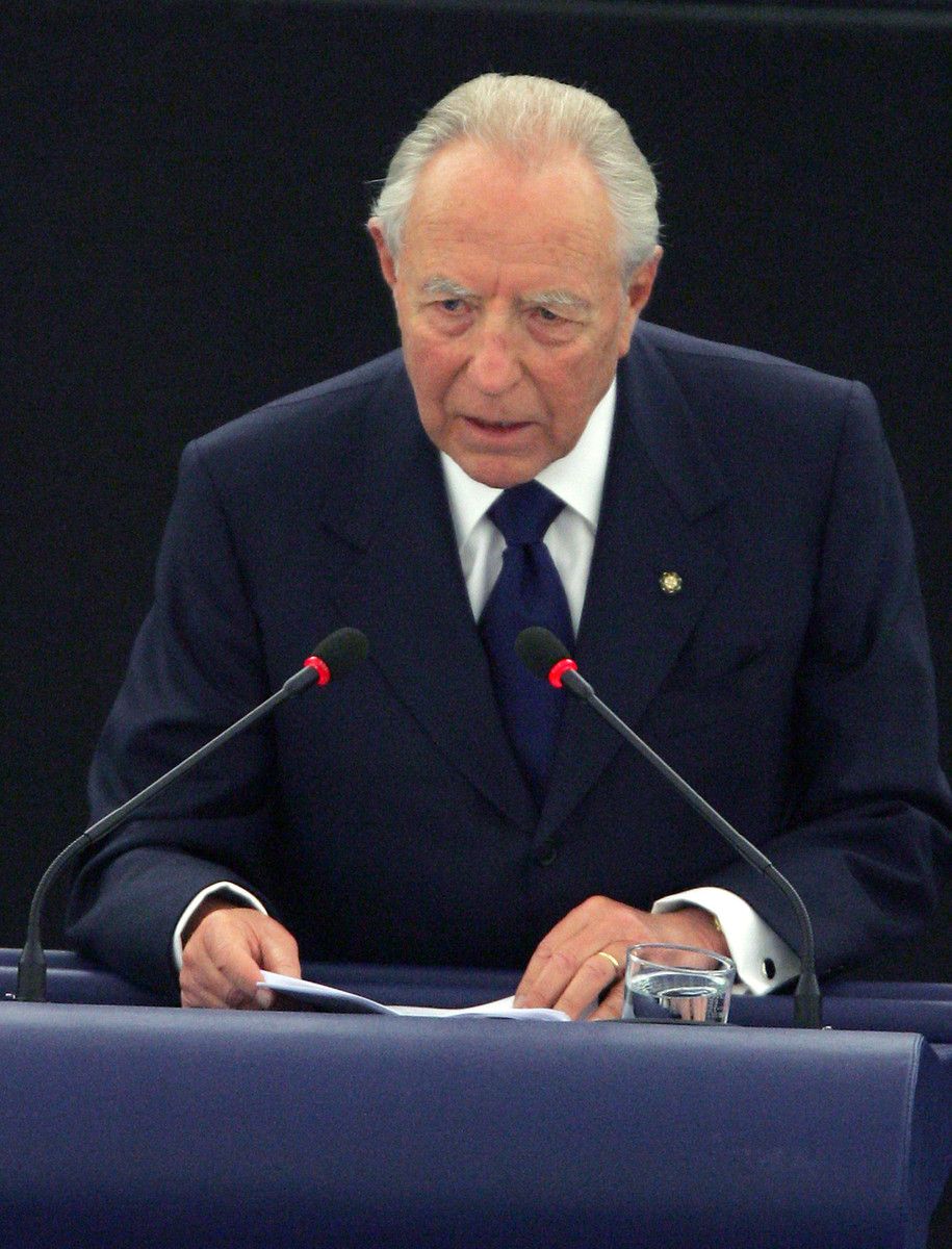 Carlo Azeglio Ciampi (foto Afp)&nbsp;