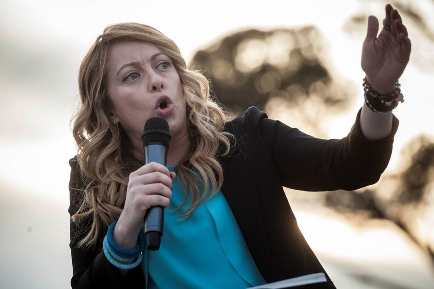 &nbsp;Giorgia Meloni (foto Afp)