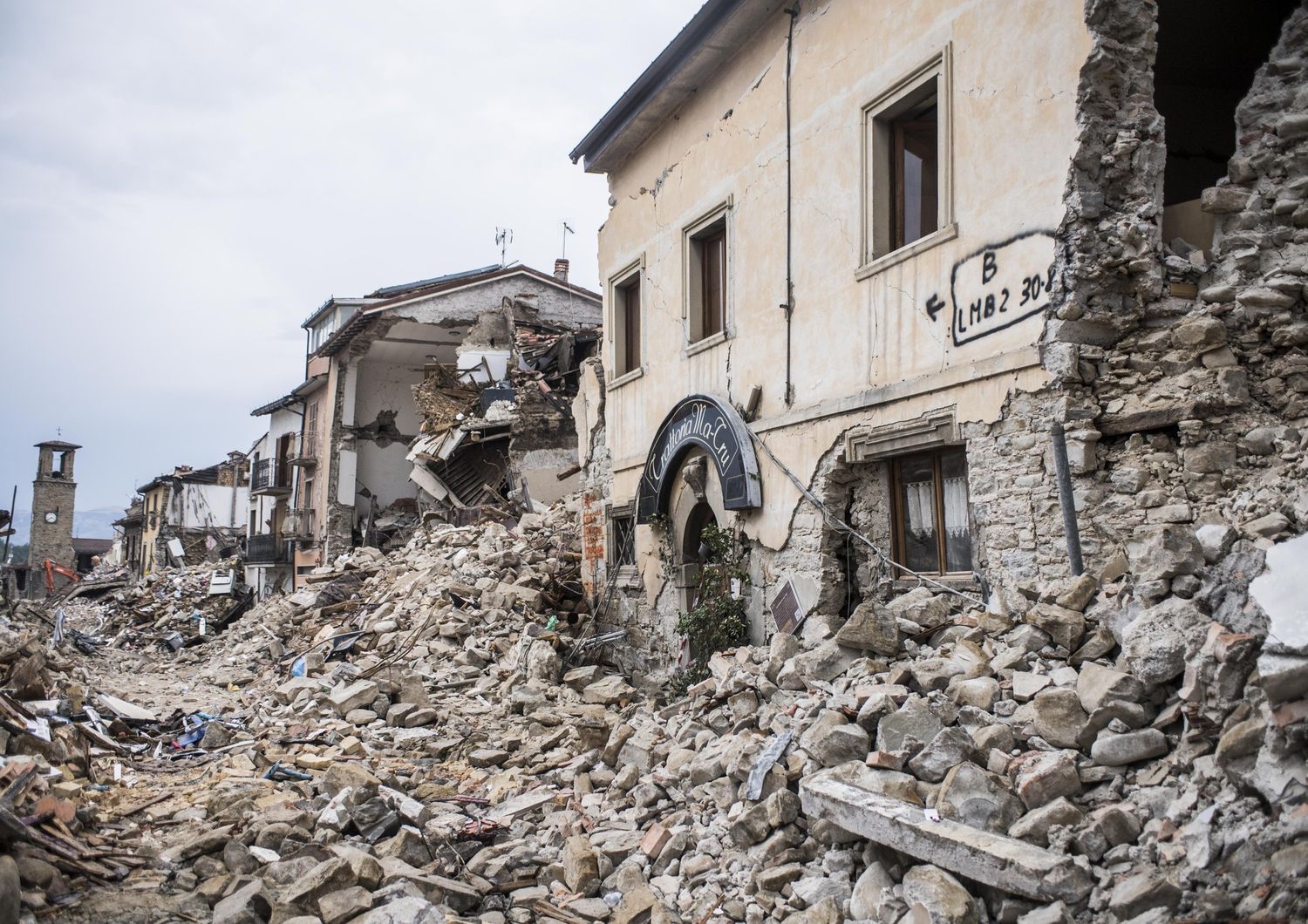 &nbsp;Amatrice Terremoto (agf)