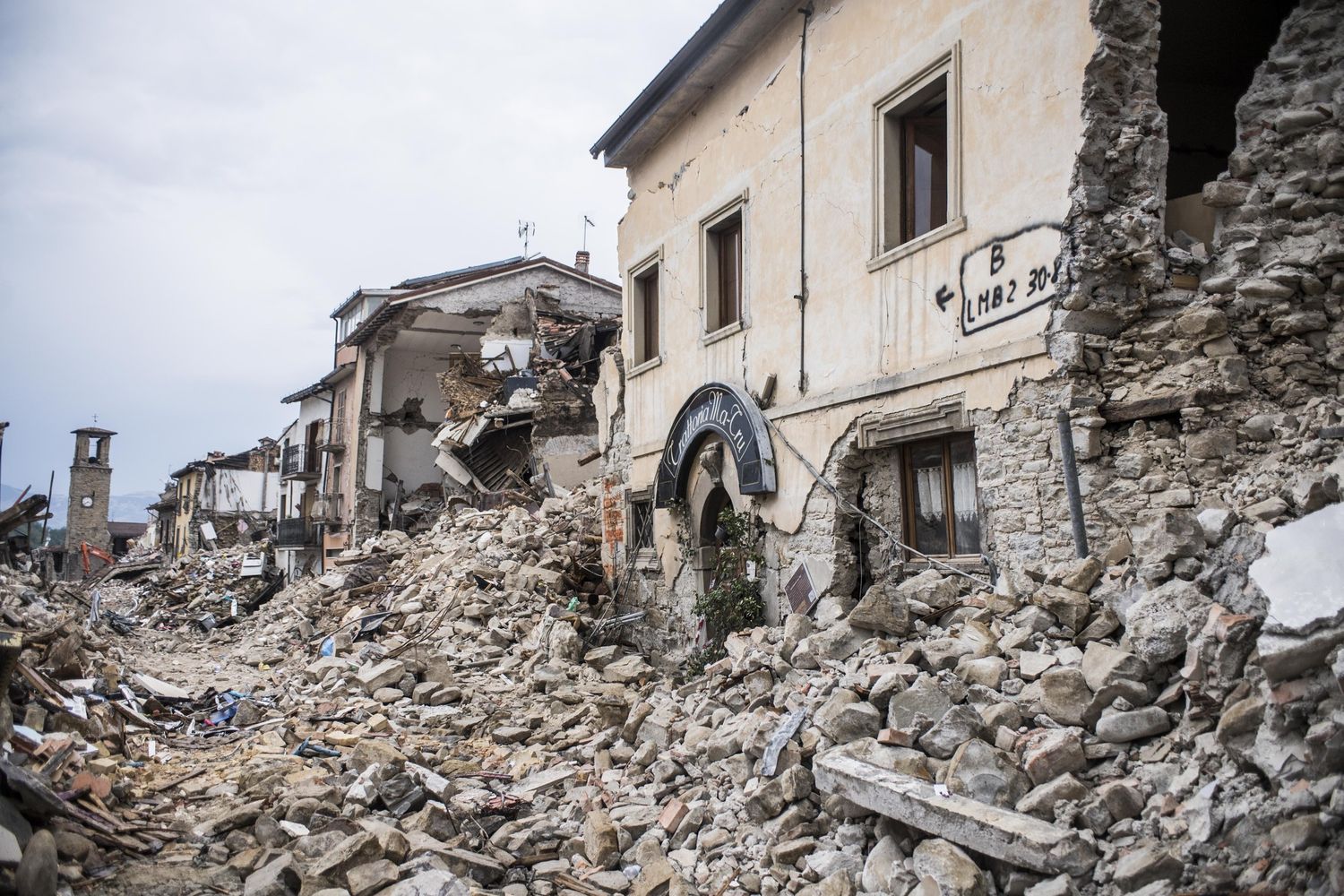 &nbsp;Amatrice Terremoto (agf)