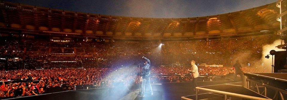 &nbsp;Vasco Rossi, concerto a Modena (foto da Facebook)