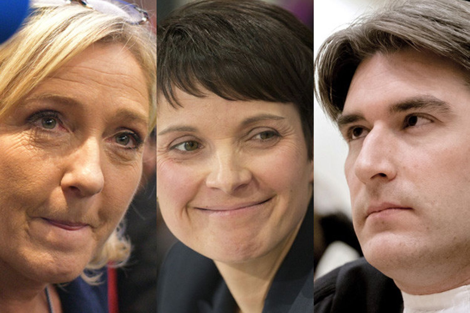 Le Pen Wilders Petry (afp)&nbsp;