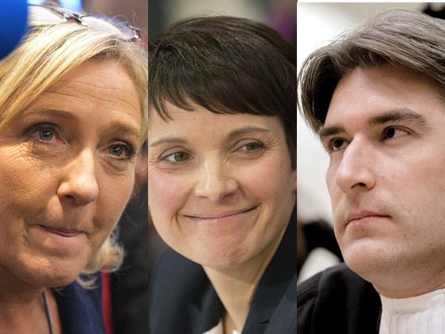 Le Pen Wilders Petry (afp)&nbsp;