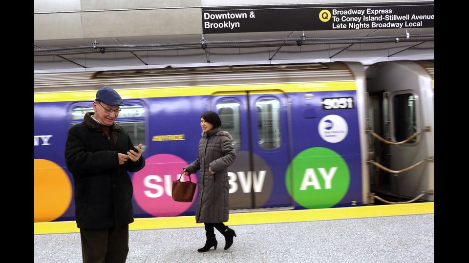 La nuova linea della metropolitana di New York, Second Avenue (Afp)