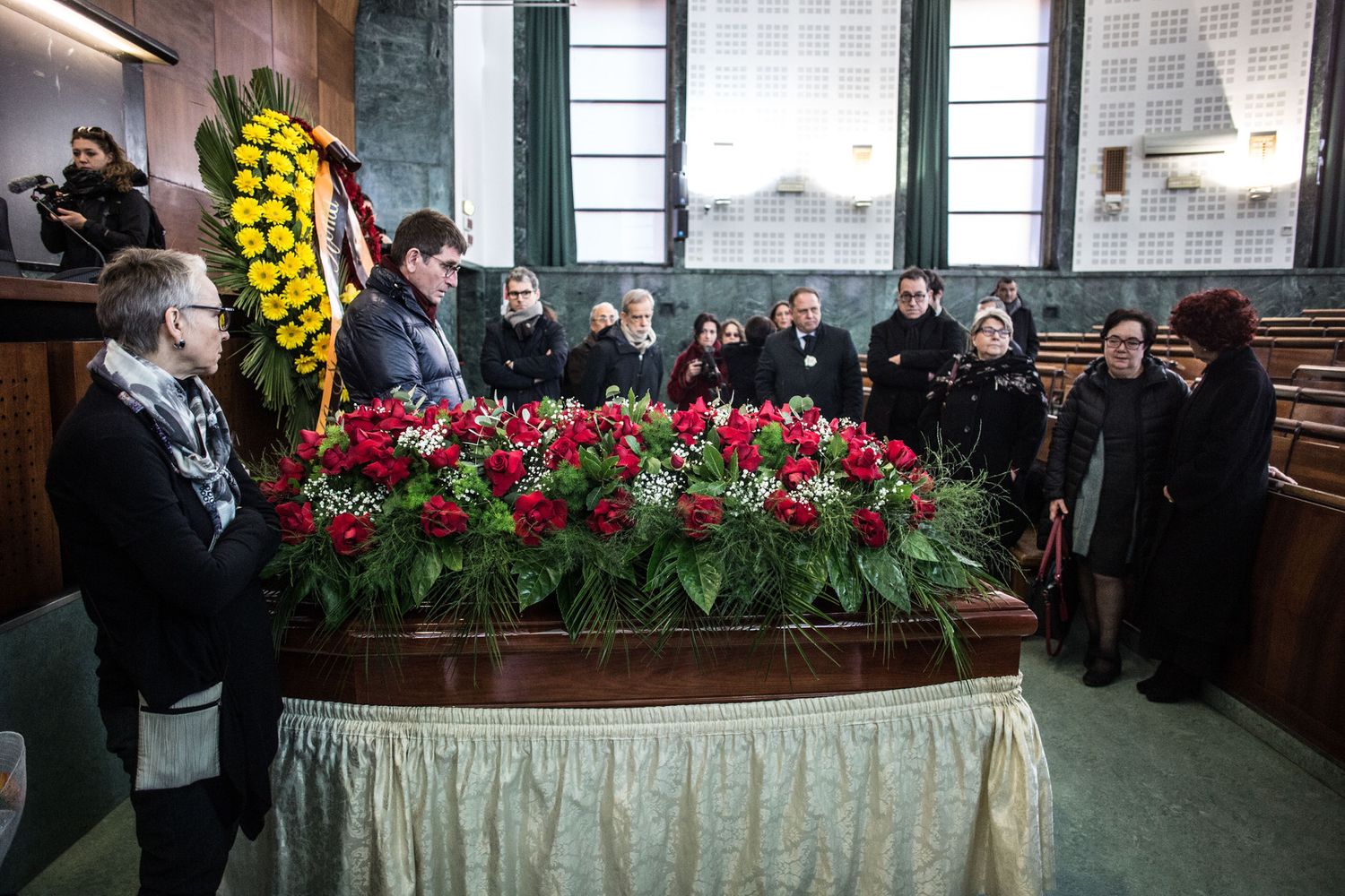 camera ardente di Tullio De Mauro (agf)&nbsp;