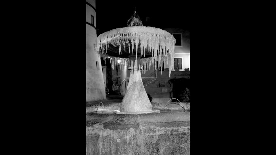 Frascati: fontana di Piazza San Rocco (foto di Stefano Spalletta)
