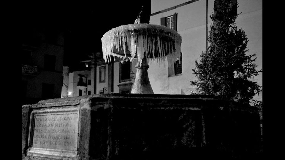 Frascati: fontana di Piazza San Rocco (foto di Stefano Spalletta)