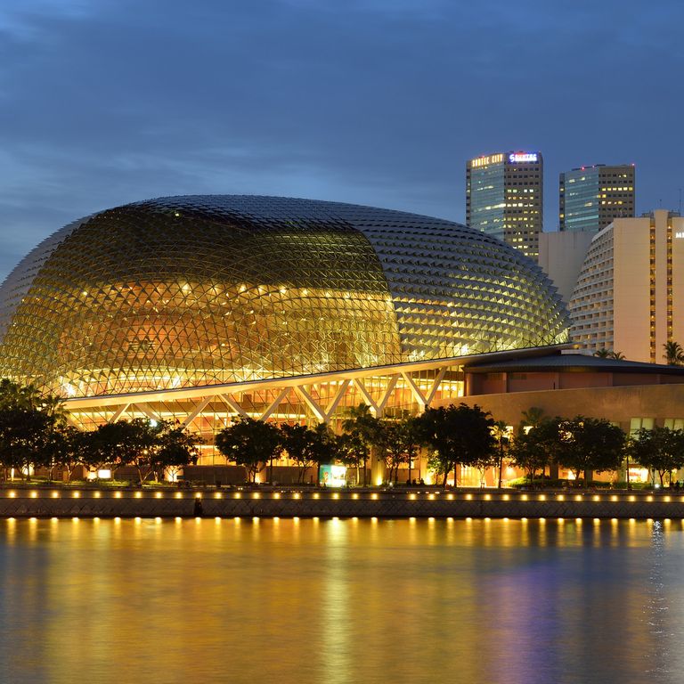 Esplanade Concert Hall, Singapore (foto Afp)&nbsp;